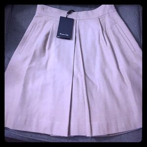 Massimo Dutti Fully line Pleated Skirt