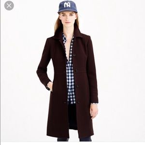 J.Crew Double Cloth Lady Day Coat Thinsulate