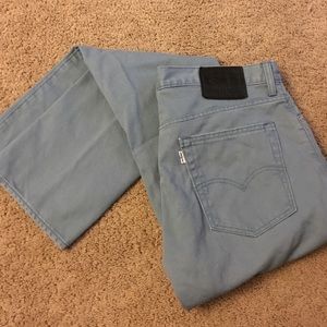 Levi's 513 Bedford Cords blue size 33x30