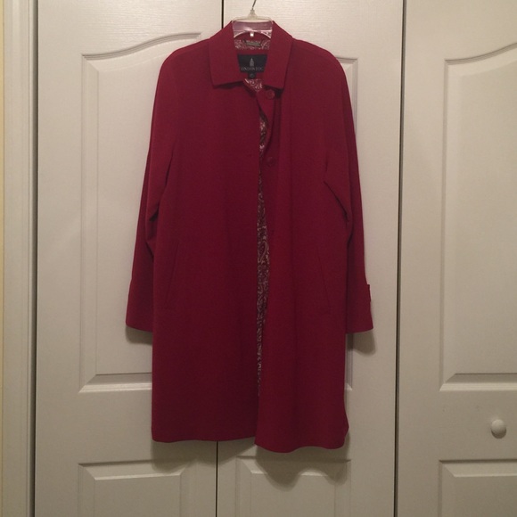London Fog trench coat (size large)