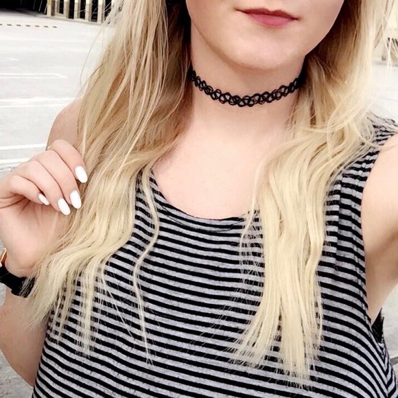 Tattoo Choker Necklace