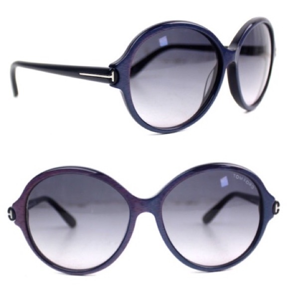 Tom Ford Milena Violet Iridescent Sunglasses New main image 4