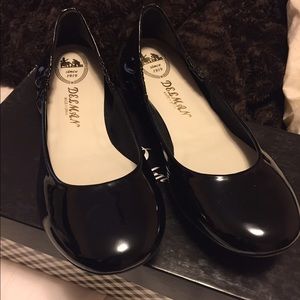 Delman Patent Leather Flats