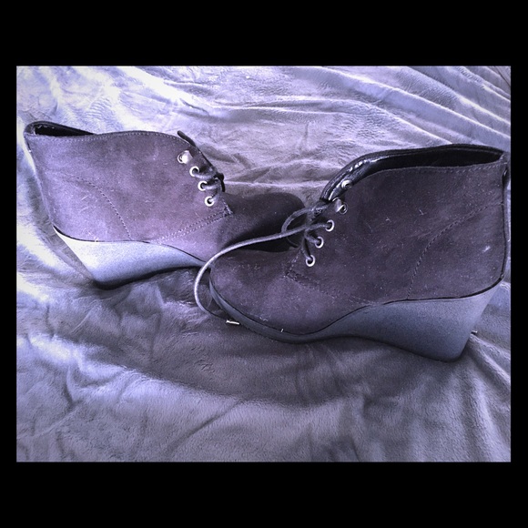 Merona Black Ankle Boots