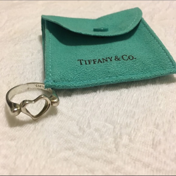 Tiffany and Co. Open Heart Ring