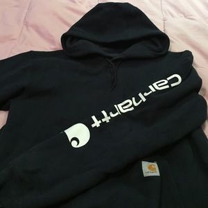 **Worn once **Men's Carhartt Logo Sweatshirt