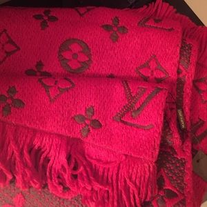 Monogram scarf
