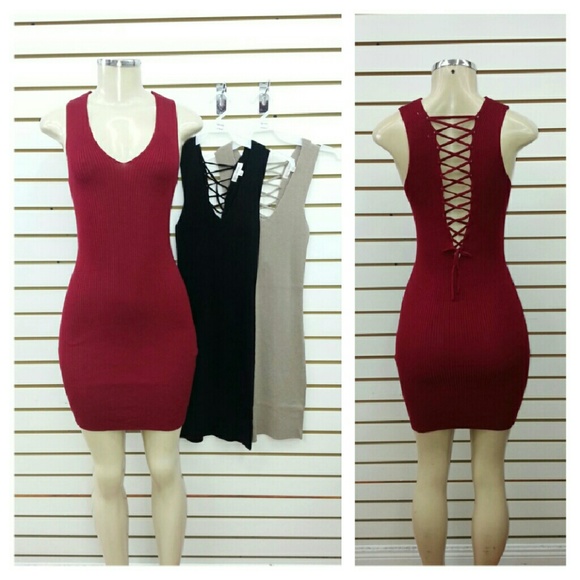 Tied Back Dress
