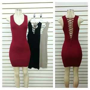 Tied Back Dress