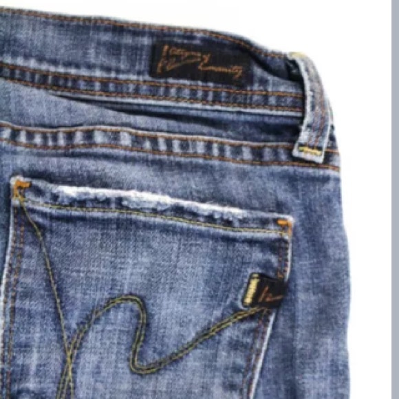 CITIZENS OF HUMANITY BLUE FLARE JEANS SIZE 26 - Picture 2 of 4