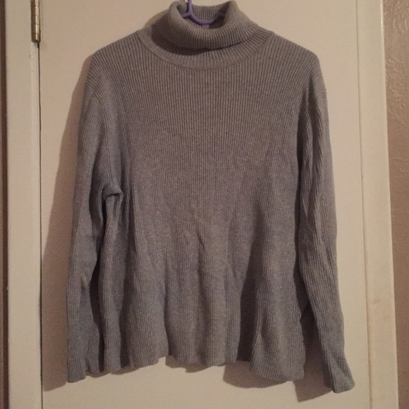 Ribbed turtleneck