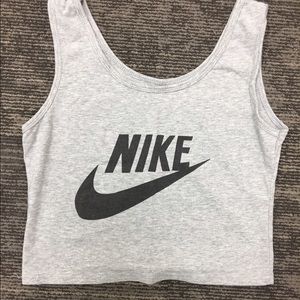 Nike cropped tank