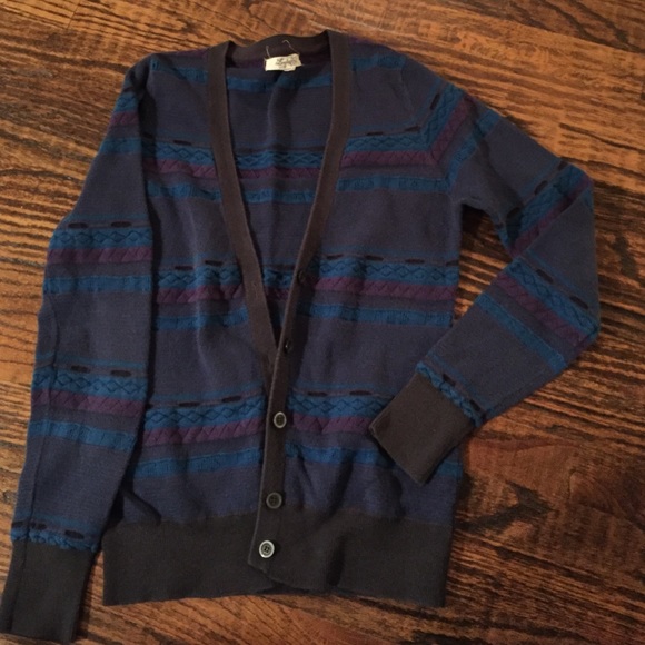 Striped cardigan
