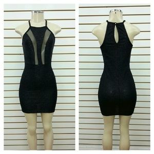 Mesh Detail Dress