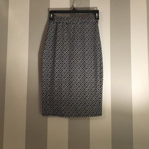Knit Pencil Skirt
