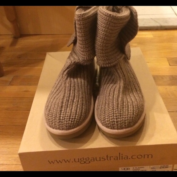 Authentic crotchet Ugg boots.