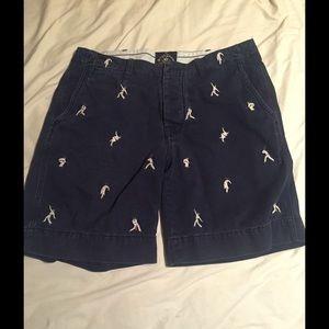 Vintage Ralph Lauren Cricket Embroidered Shorts