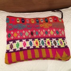 Bags - Peruvian hand woven neon clutch bag Bags - Peruvian hand woven neon clutch bag