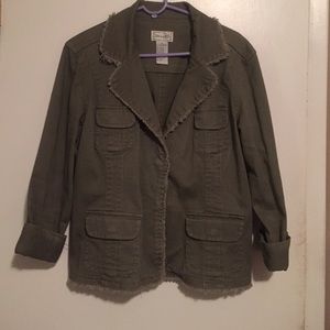 Super cute olive green blazer