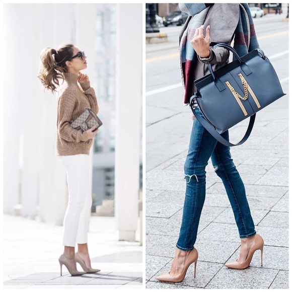 🌟HP🌟 Franco Sarto nude heels - Picture 4 of 4