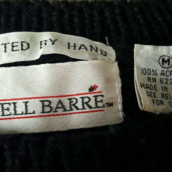 Vtg Adell Barre Christmas Sweater Size Medium - Picture 4 of 4