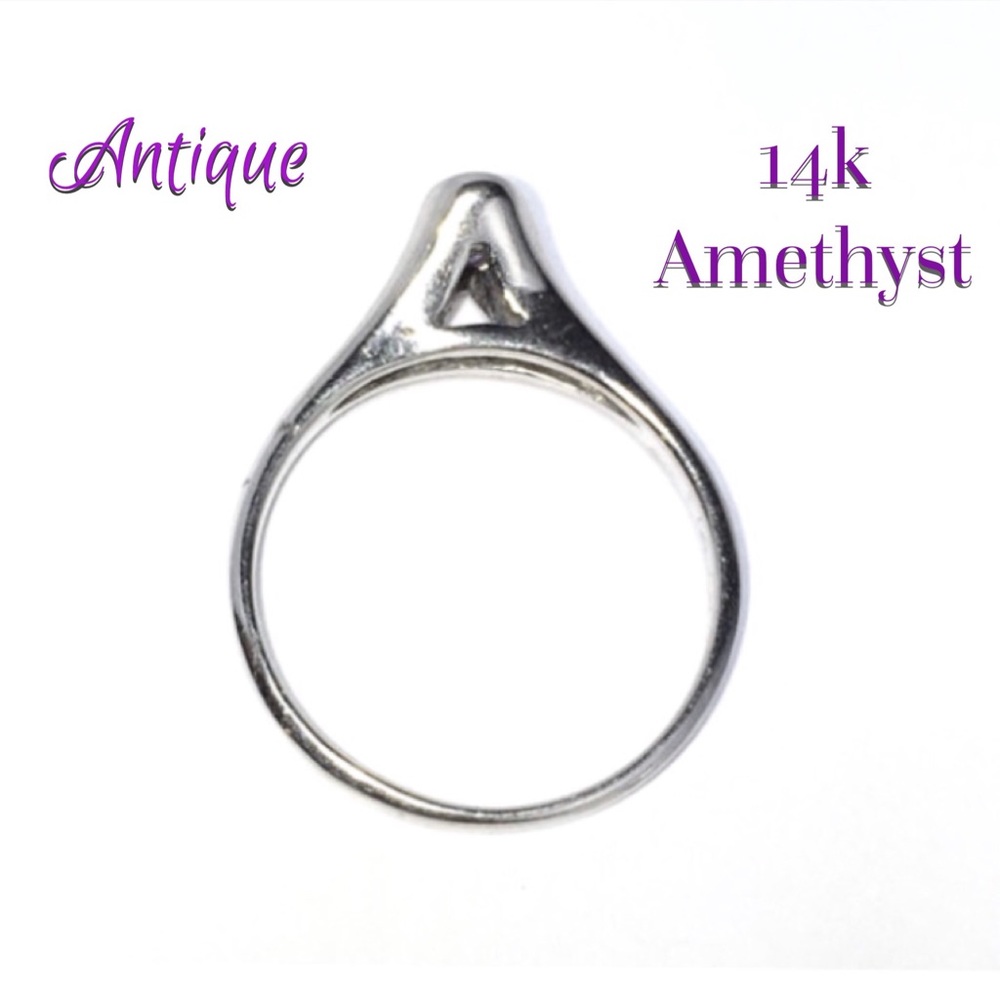 HOLD 14k Amethyst Ring ~Antique~
