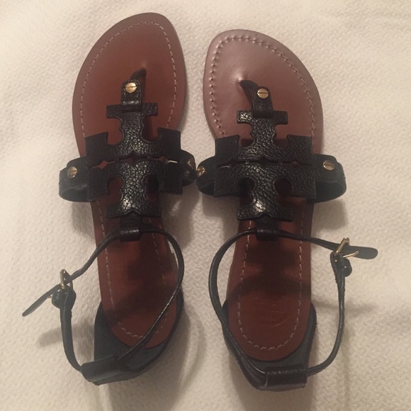Black Tory Burch Sandals