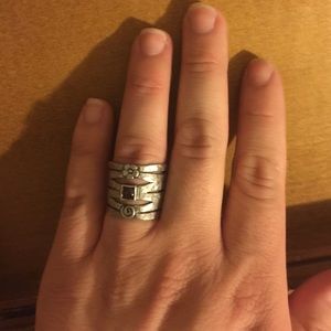 🌺SILPADA GARNET RING