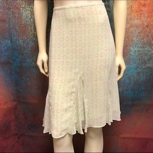 JONES WEAR ~ Mint Green / Brown Geometric Size 12P