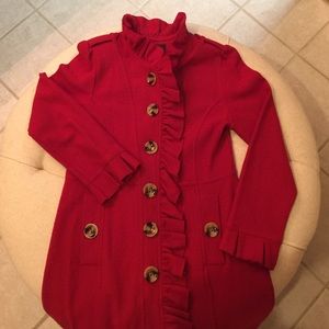 Lightweight wool coat