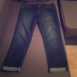 Like new dark jeans