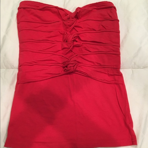 FREE PEOPLE STRAPLESS TOP