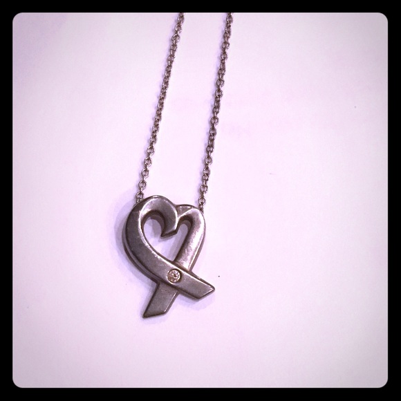 Tiffany & Co Paloma Picasso heart necklace