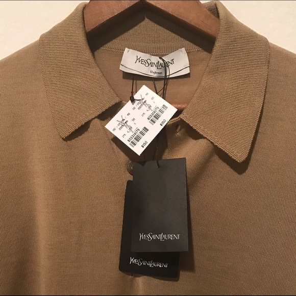 LAST ONE! 😍 NWT YSL Men's Light Sweater SMALL - Picture 3 of 4