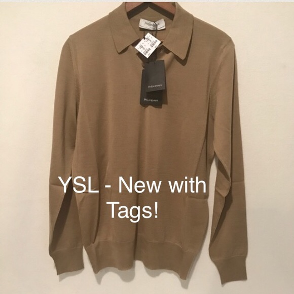 Yves Saint Laurent Other - LAST ONE! 😍 NWT YSL Men's Light Sweater SMALL