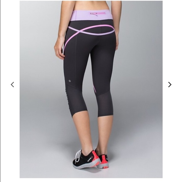 Lululemon run pace crop 4