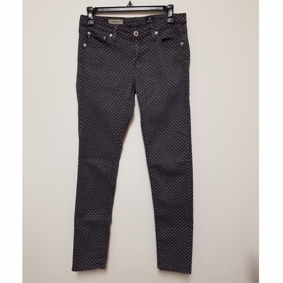DONATED AG super skinny polka dot pants - Picture 3 of 4