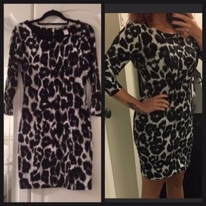 DIVIDED BY H&M ANIMAL PRINT DRESS