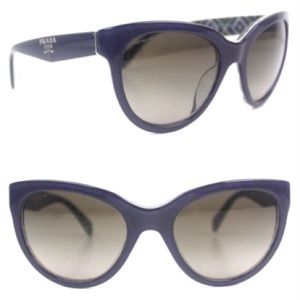 Prada Cat Eye Hexagon Fantasy Sunglasses New