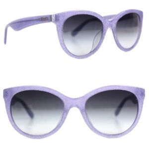 Dolce & Gabbana Glitter Purple Sunglasses New