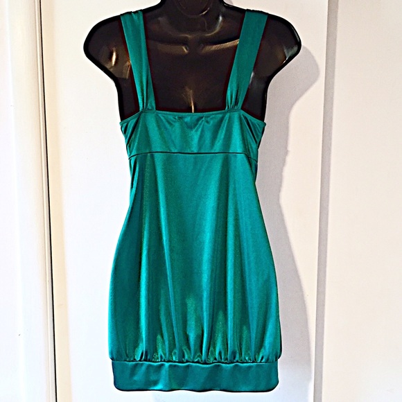 ✨NWOT Teal Dress Tank✨ - Picture 3 of 3