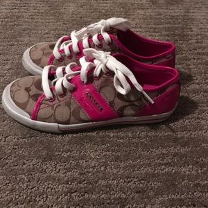 Coach tennis shoes