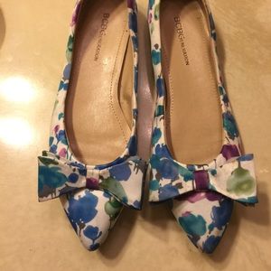 BCBG bow flats