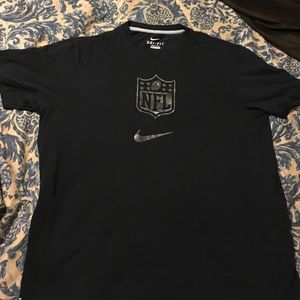 ‼️short sleeve black Nike dri fit NFL shirt
