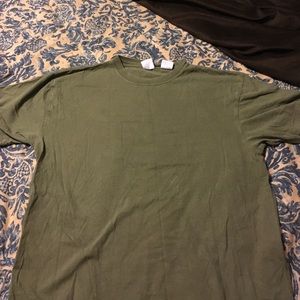 ‼️plain army green shirt