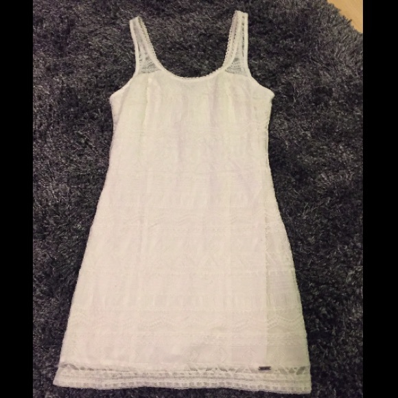 Hollister White Tank Dress