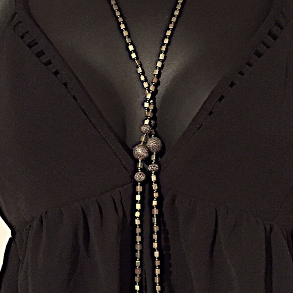 🛍NWOT Black Boutique Lace Camisole🛍 - Picture 2 of 4