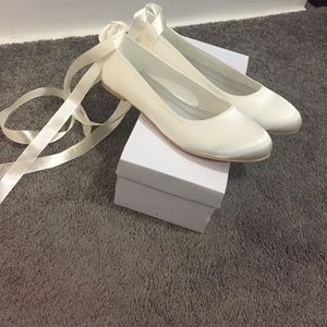 Wedding ballet flats