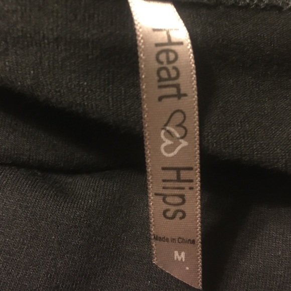 HEART and HIPS Black Mini Dress. NWOT. - Picture 3 of 4