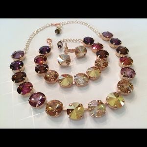 Swarovski Crystal Elements multicolored jewelry